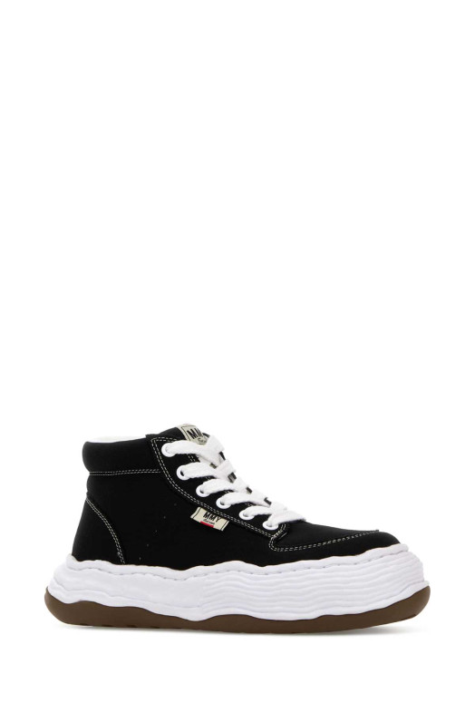 Black canvas Oliver sneakers Black MAISON MIHARA YASUHIRO (A15FW703)