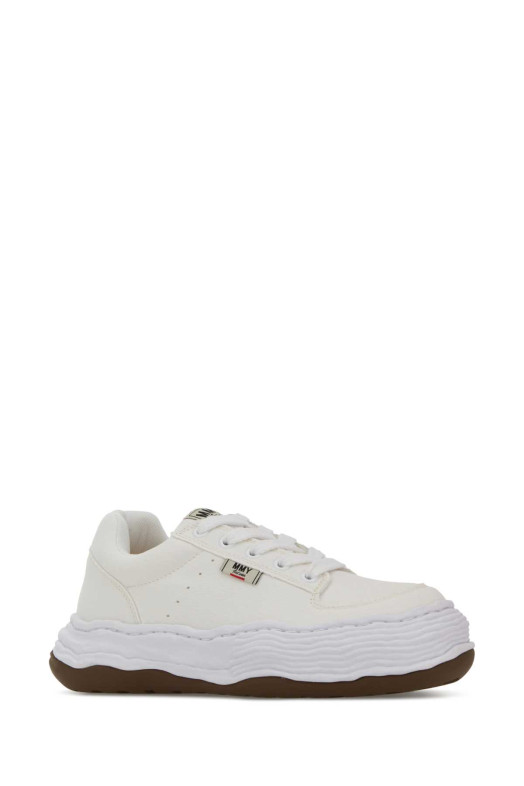 White canvas Oliver sneakers White MAISON MIHARA YASUHIRO (A15FW704)