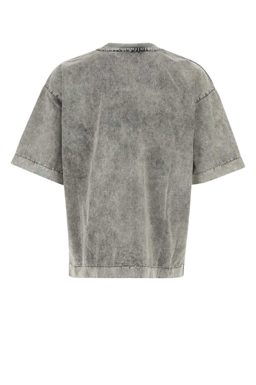 Grey cotton oversize t-shirt Gray MAISON MIHARA YASUHIRO (A15TS613)