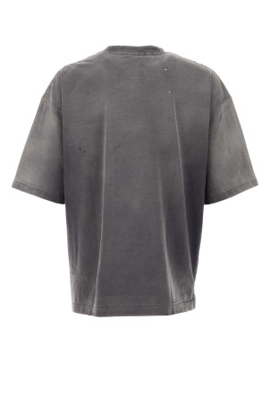 Black cotton oversize t-shirt Black MAISON MIHARA YASUHIRO (A15TS621)