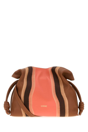 Printed nappa leather medium Flamenco clutch LOEWE (A411FC1XCX)