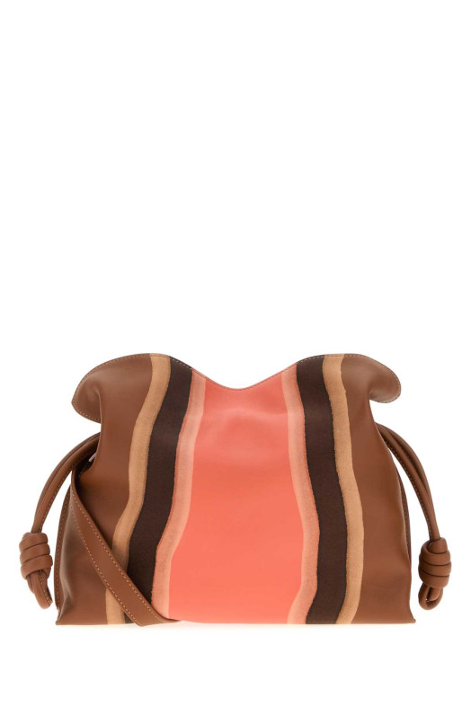 Printed nappa leather medium Flamenco clutch LOEWE (A411FC1XCX)