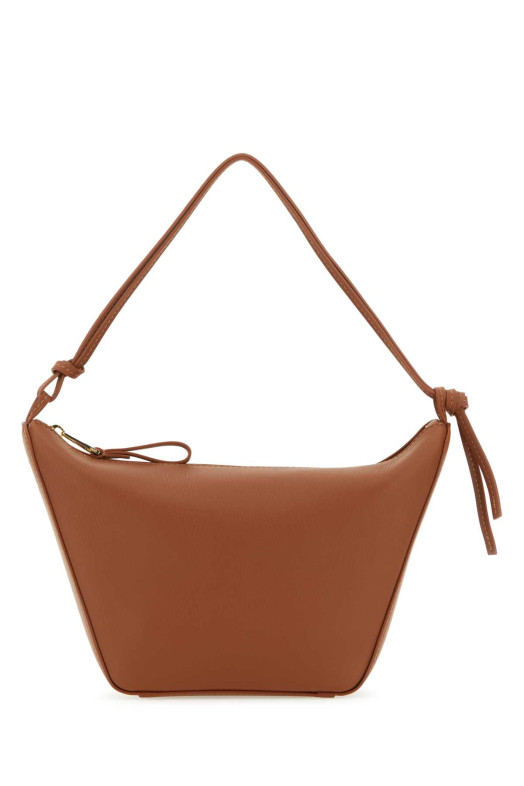 Caramel leather mini Hammock handbag Beige LOEWE (A538G13X01)
