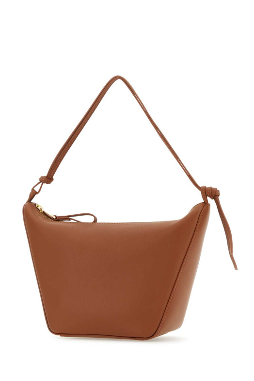 Caramel leather mini Hammock handbag Beige LOEWE (A538G13X01)