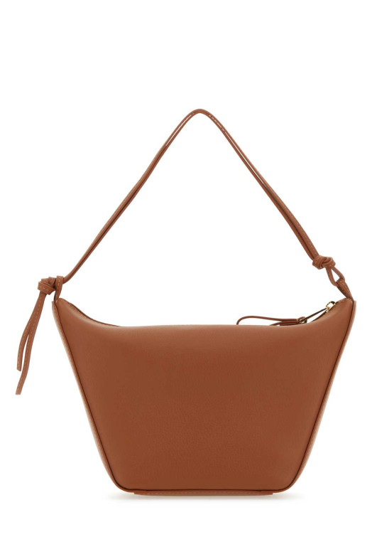 Caramel leather mini Hammock handbag Beige LOEWE (A538G13X01)