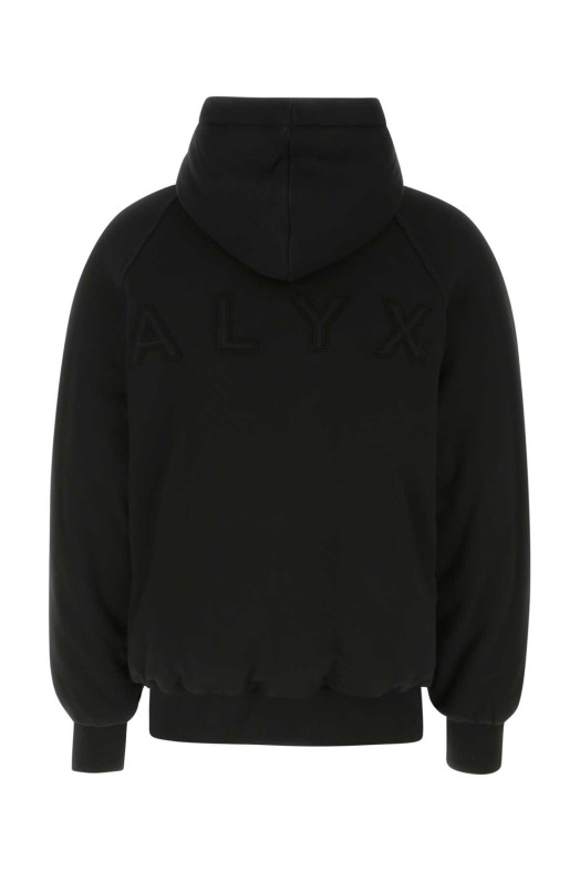 Black cotton padded jacket ALYX (AAMOU0320FA01)