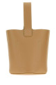 Beige leather mini Pebble bucket bag Beige LOEWE (AANBBBMX31)