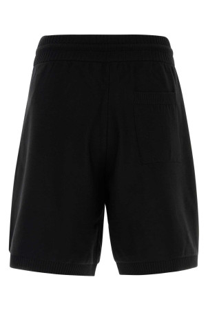 Black wool blend bermuda shorts Black AMIRI (AMBMSO1014)