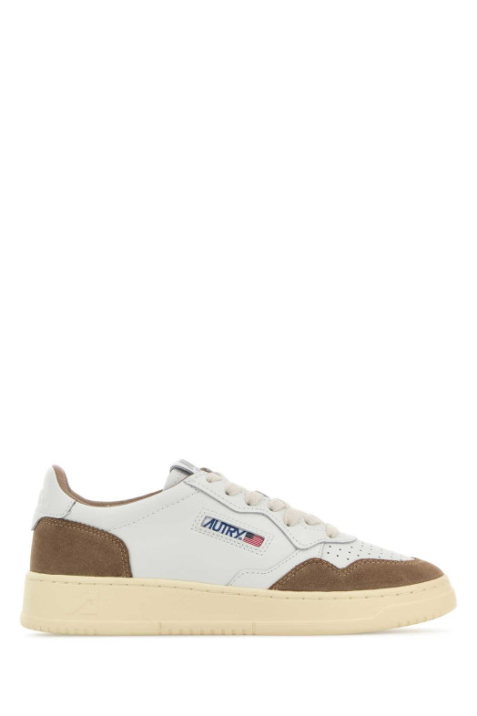 White leather Medalist sneakers AUTRY (AULW)
