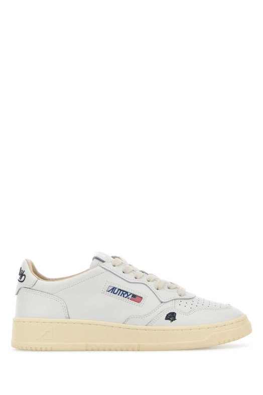 White leather Medalist sneakers AUTRY (AULW)
