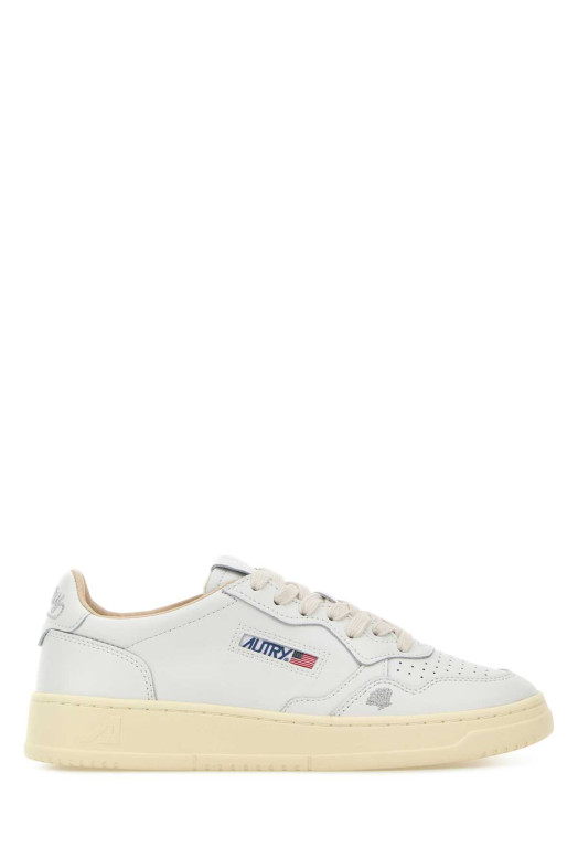 White leather Medalist sneakers AUTRY (AULW)