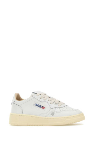 White leather Medalist sneakers AUTRY (AULW)