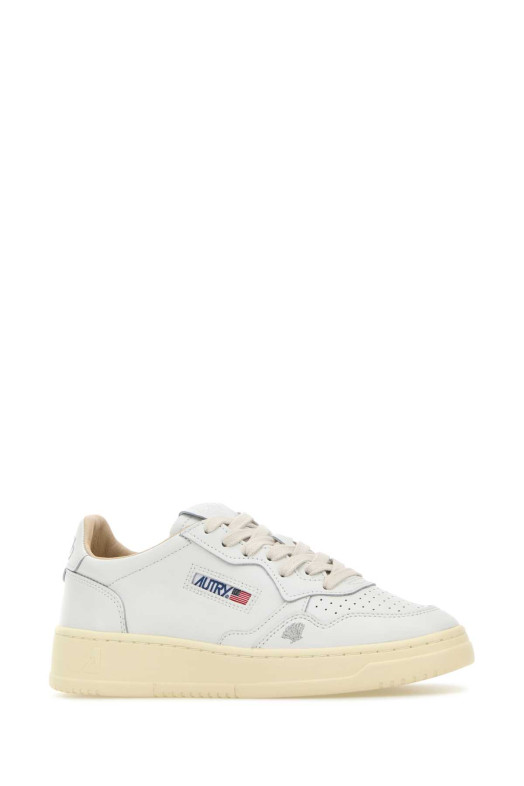 White leather Medalist sneakers AUTRY (AULW)