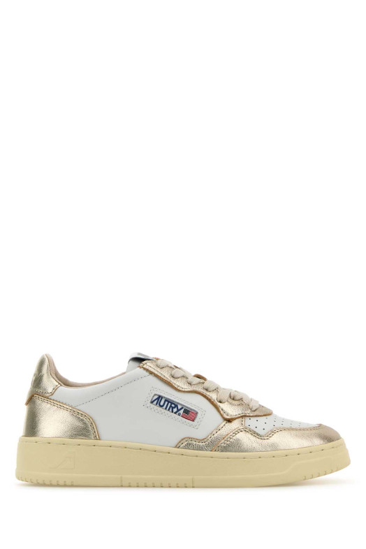 Two-tone leather Medalist sneakers AUTRY (AULW)
