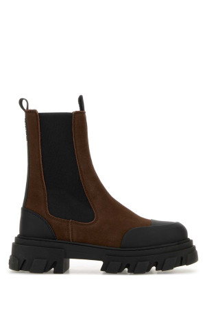 Two-tone suede boots GANNI (B1010092)