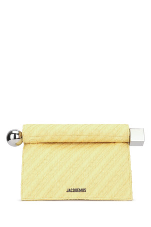 LA POCHETTE ROND CARRE Beige JACQUEMUS (BAW00356AW00722)