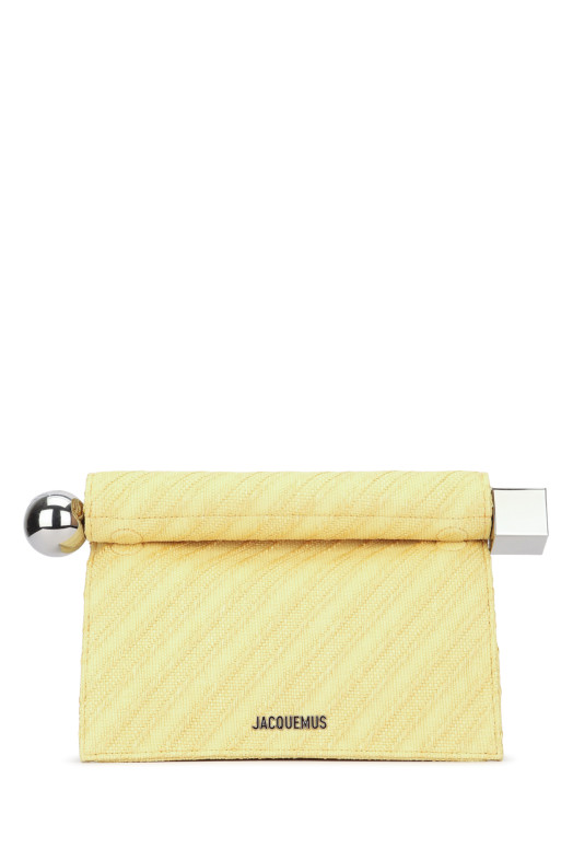 LA POCHETTE ROND CARRE Beige JACQUEMUS (BAW00356AW00722)