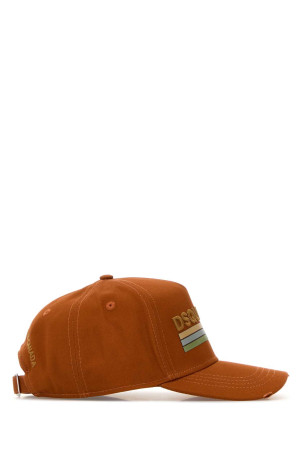 Orange cotton baseball cap DSQUARED (BCM096305C00001)