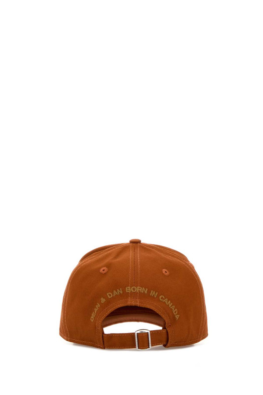 Orange cotton baseball cap DSQUARED (BCM096305C00001)