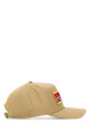 Beige cotton baseball cap DSQUARED (BCM098305C00001)