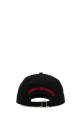Black cotton baseball cap DSQUARED (BCM098905C00001)