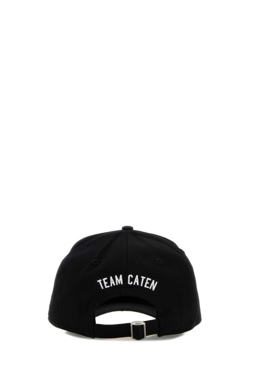Black cotton baseball cap DSQUARED (BCM099505C00001)