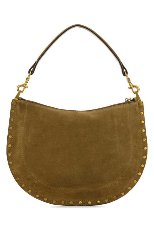 Khaki suede Oskan shoulder bag ISABEL MARANT (BF0066FAB2C03M)