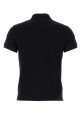 Black piquet polo shirt AMI (BFUPL001760)