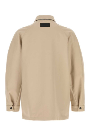 Beige canvas jacket Blue GIVENCHY (BM01G316AW)