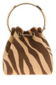 Printed calf hair Bon Bon bucket bag JIMMY CHOO (BONBONZNG)