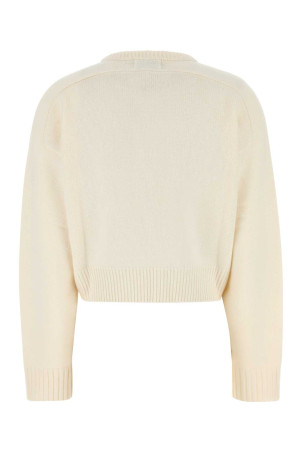 Ivory wool blend oversize Bruzzi sweater Beige LOULOU DE SAISON (BRUZZI)