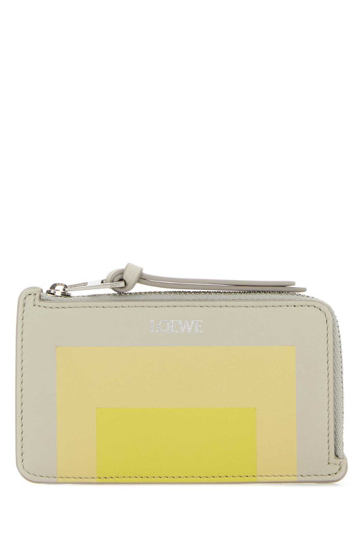 Multicolor nappa leather LOEWE x Josef and Anni Albers card holder LOEWE (C643Z40XAE)