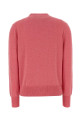 Dark pink cotton blend Karina cardigan ISABEL MARANT ETOILE (CA0104FAC1L17E)