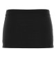 Black stretch nylon Carolina mini skirt Black GIMAGUAS (CAROLINAMINISKIRT)