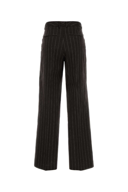 Embroidered linen blend Lola pant PT TORINO (CDVSLLZ00STDLB09)