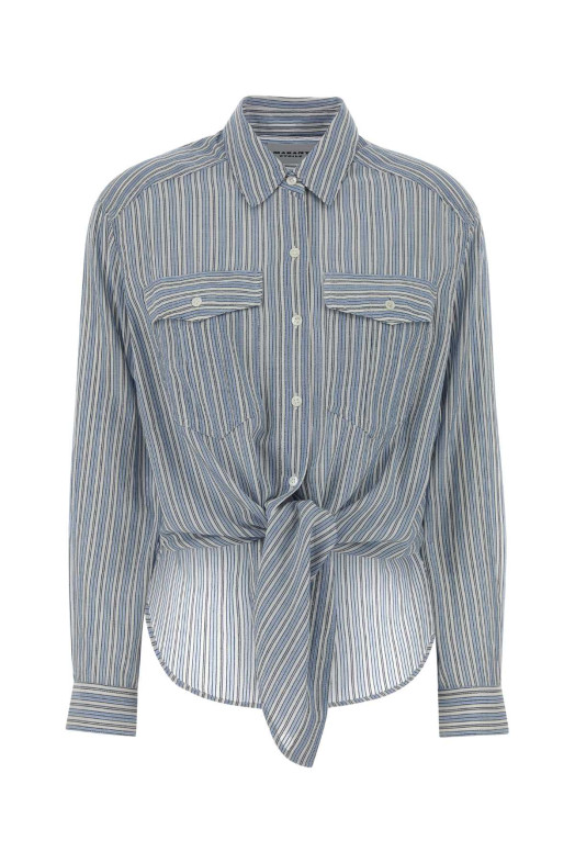 Embroidered cotton Nath shirt ISABEL MARANT ETOILE (CH0131FFD1I04E)