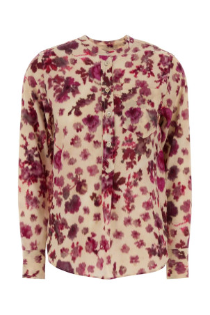 Printed stretch silk Rusak shirt ISABEL MARANT (CH0293FCD1J11I)