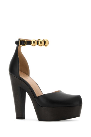 Black leather Lola pumps CHLOE (CH26S15ZVV)