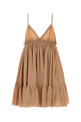 Peach silk mini dress Gold CHLOE (CH26SRO62005)