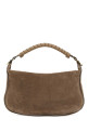 Beige suede small Marcie shoulder bag CHLOE (CH26SS882P37)