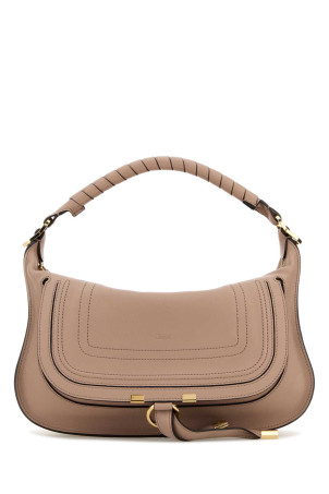 Powder pink leather small Marcie shoulder bag CHLOE (CH26SS882R35)
