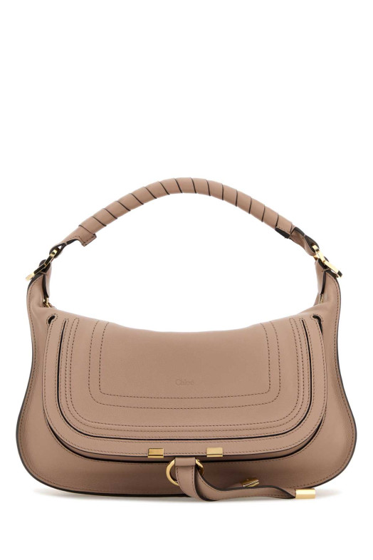Powder pink leather small Marcie shoulder bag CHLOE (CH26SS882R35)