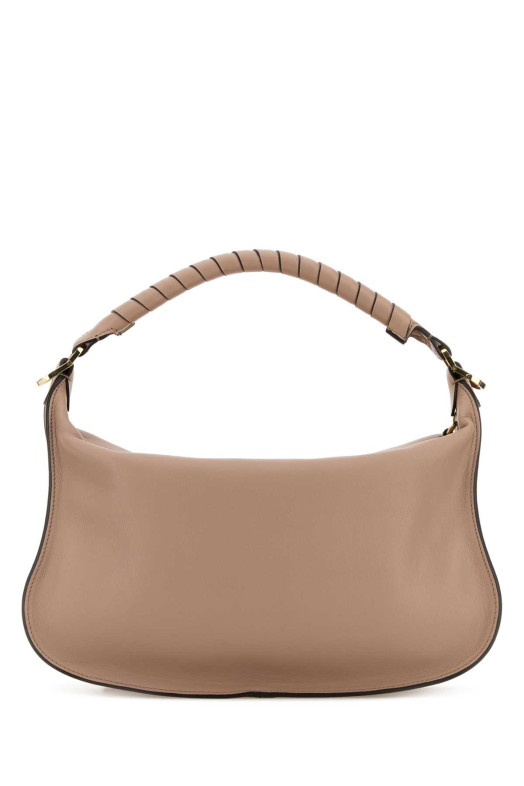 Powder pink leather small Marcie shoulder bag CHLOE (CH26SS882R35)