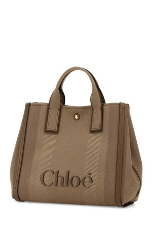 Cappuccino canvas ChloÃ© Carry shopping bag CHLOE (CHC25SS910O65)