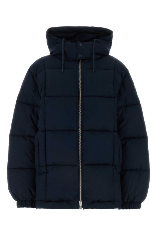 Navy blue cotton Kyle padded jacket Denim A.P.C. (COHDDM30199)