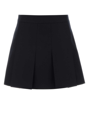 Navy blue twill Jupe mini skirt Denim A.P.C. (COHKXF06501)