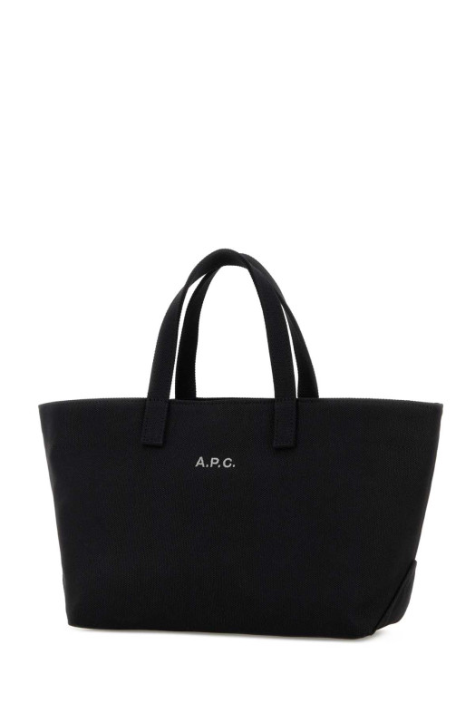 Black canvas small Le Drummer shopping bag Black A.P.C. (COHMPF67045)