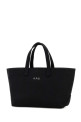 Black canvas small Le Drummer shopping bag Black A.P.C. (COHMPF67045)
