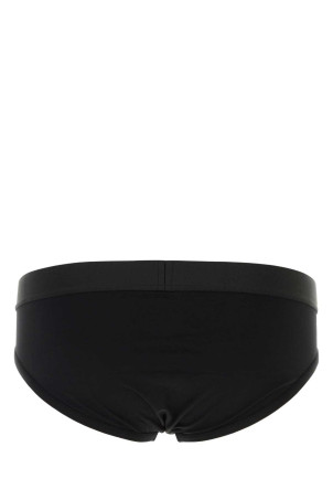 Black stretch cotton brief Green DSQUARED (D9L806190)