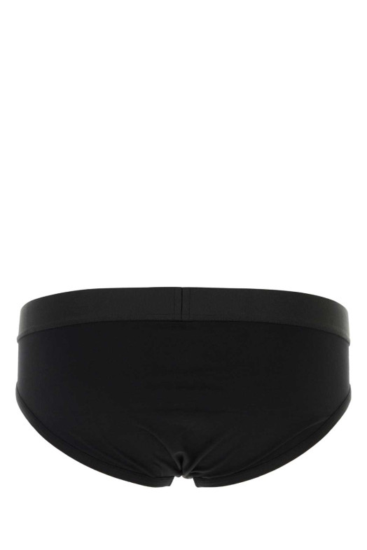Black stretch cotton brief Green DSQUARED (D9L806190)